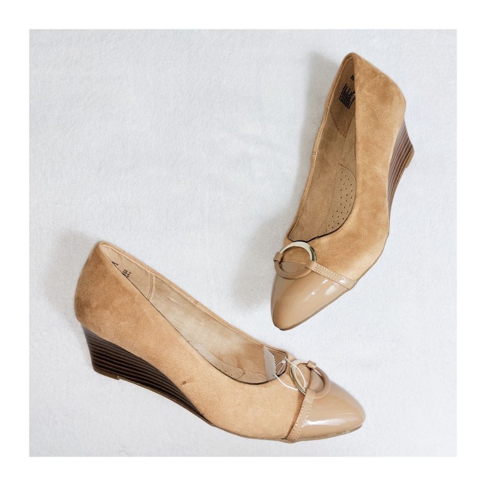 DEXFLEX Comfort Cap Toe Wedges 12